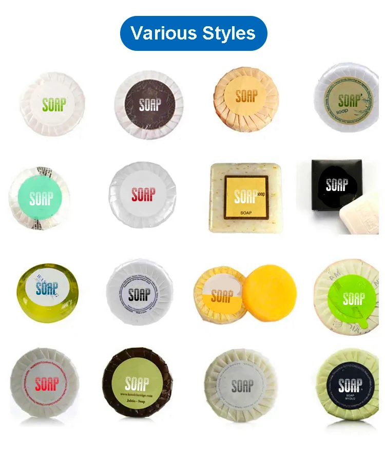 Luxury hotel custom logo 15g30g20g spa soap Wholesale custom travel round hotel disposable soap
