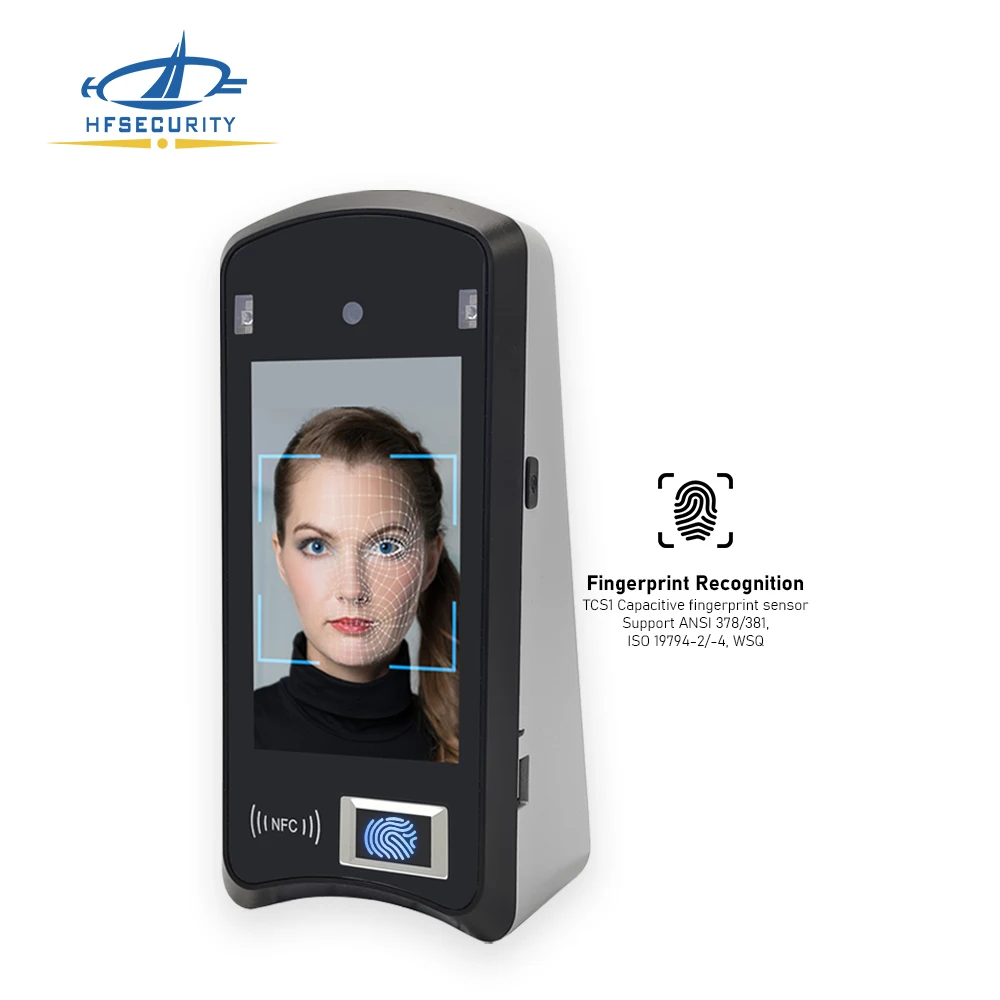 HF-X05 Android Wireless Face Fingerprint Time Attendance Machine