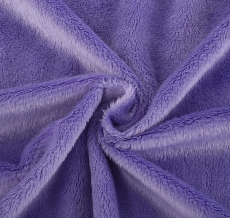 Factory Direct Crystal Super Soft Flannel Polyester Garment Home Fabric Meets U.S. EPA Antimony (Sb) content