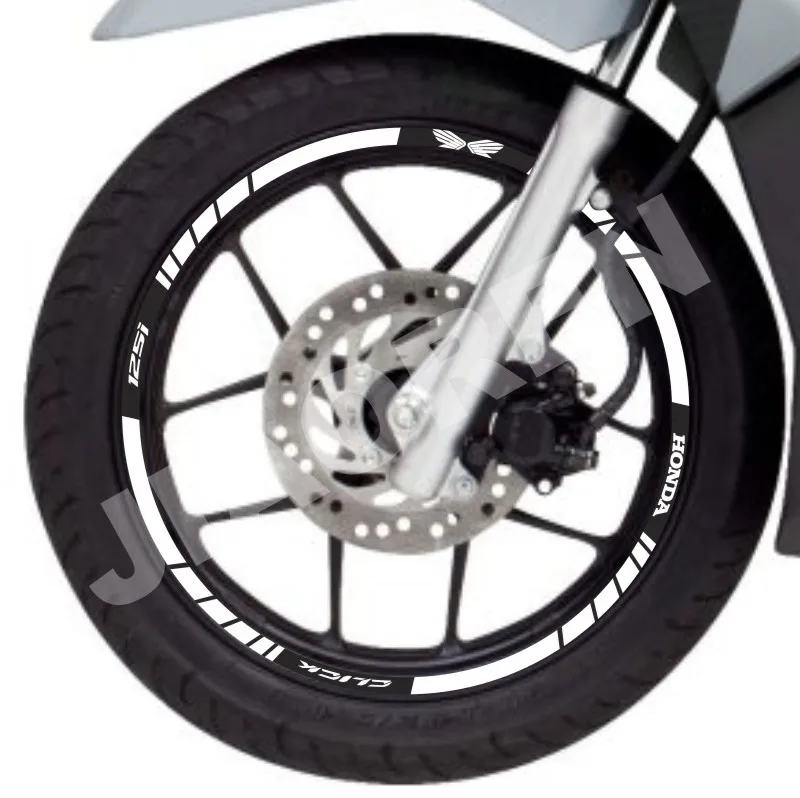 wheel decals for honda click 125i 150i 160 motorcycle rim stickers