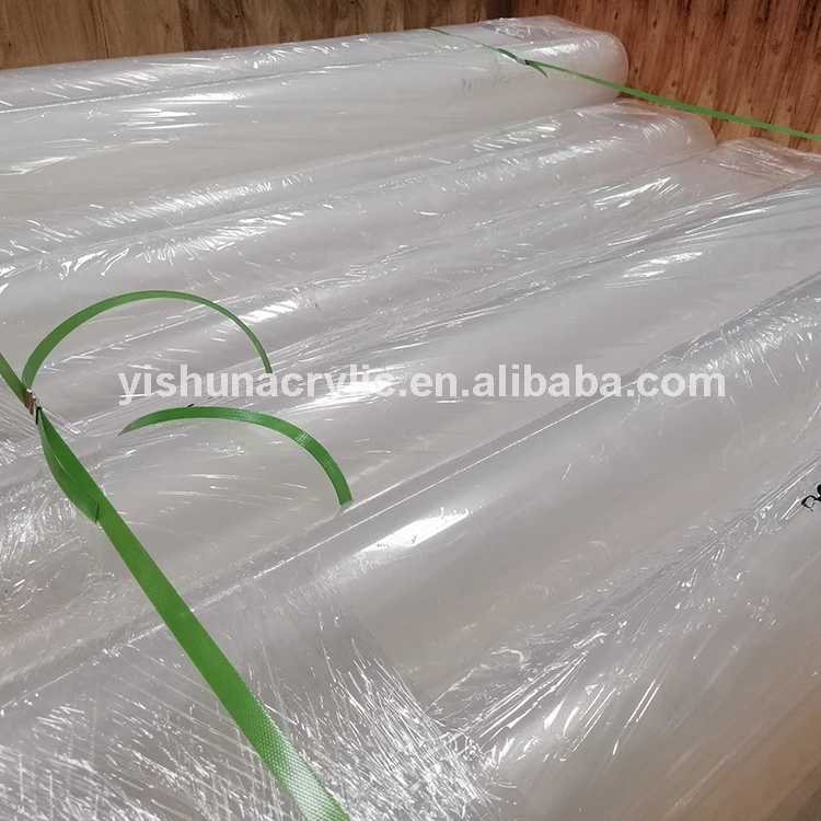 Guangzhou Factory Wholesale Led Lighting PMMA Light Diffusion Pipe Plastic Diffused Acrylic Round Tube