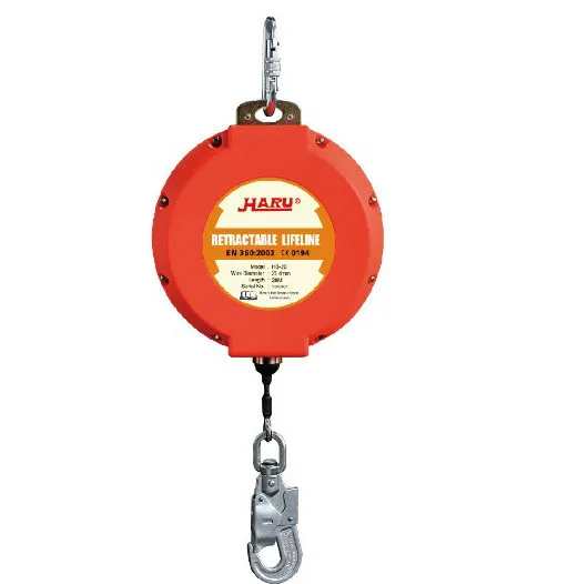 CE certificate HB retractable lifeline 10m 6m 15m fall protect