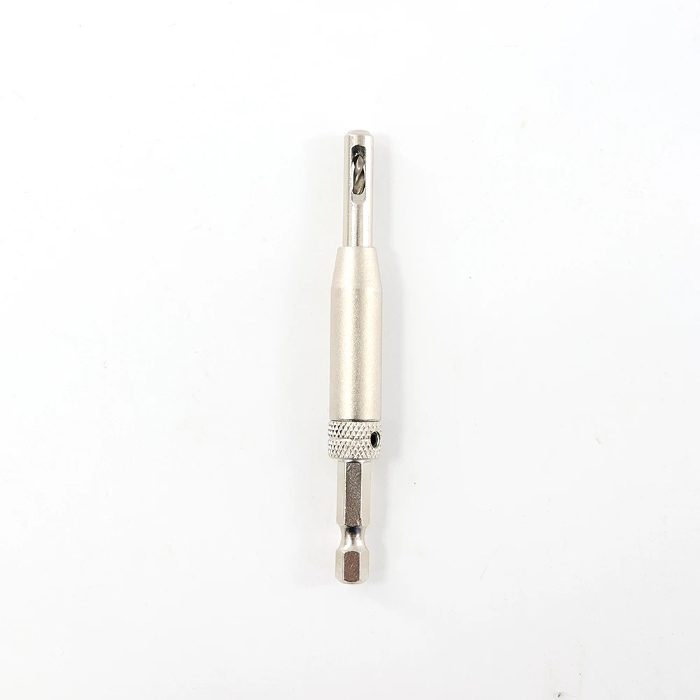 TOOLWAY self centring guide bit with screwdriver bits countersink hinge tapper core drill bit set for door