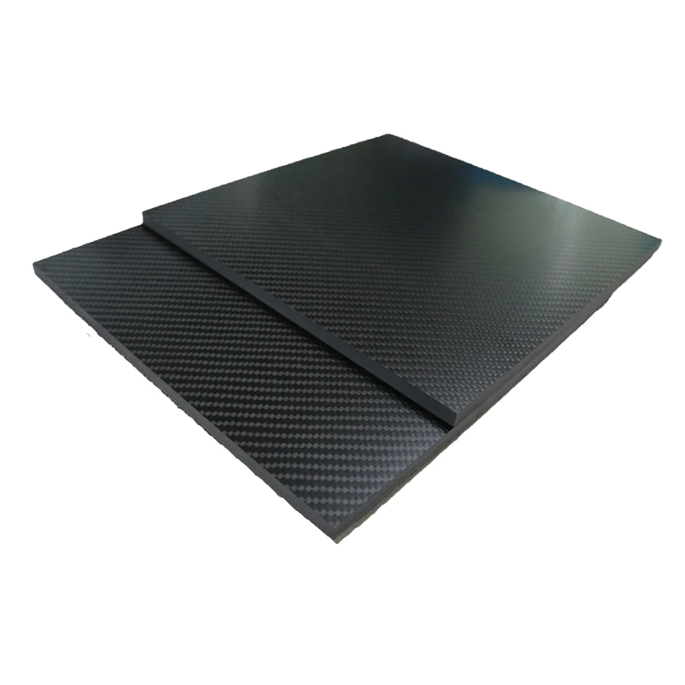 3k 8mm 9mm 10mm Customized Size Carbon Fiber Plate Sheet