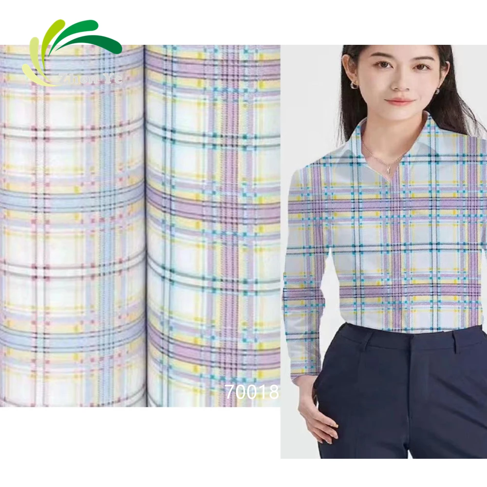 Classics Scottish Style Classics Big Grid Check Print 100%Rayon Fabric For Shirt Dress