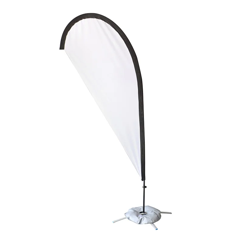 Горизонтальный Флаг 3 4 м Декоративный Баннер Стойка нож тип пляжные флаги с углеродным волокном алюминиевые стеклянные стойки