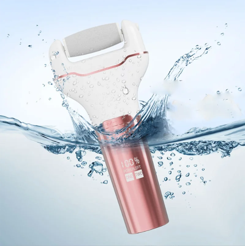 Electric Callus Remover for Feet Rechargeable Foot File Pedicure Tools Pedicure Dead Skin Pedi Foot Scrubber with 3 Roller Heads