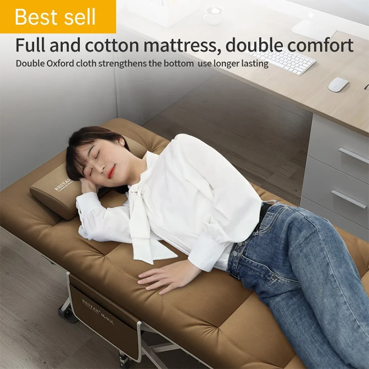 Folding Bed for Home Hotel Hospital Outdoor Use