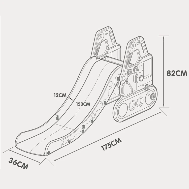 Популярная детская безопасная крытая игровая площадка, пластиковая горка для дома, пластиковая горка для детей, комнатная игровая площадка