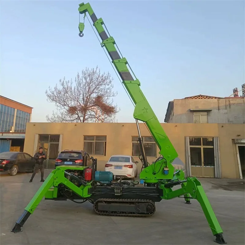 2024 Construction machinery new crawler spider crane, can be customized safe stable spider crane