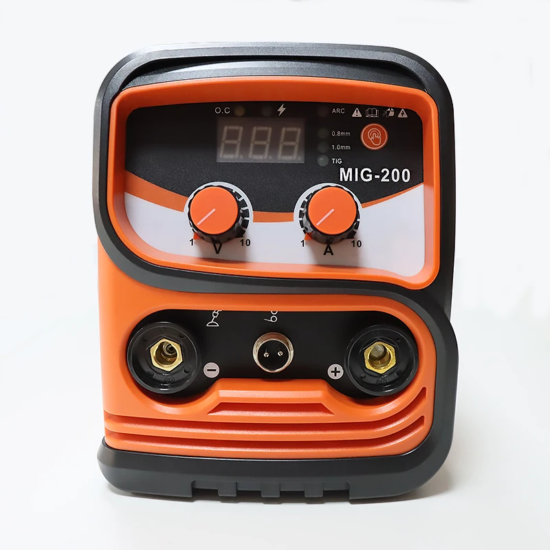 MIG ARC TIG 3-in-1 portable IGBT inverter DC gas welding MIG-200 airless welder gasless welding machine