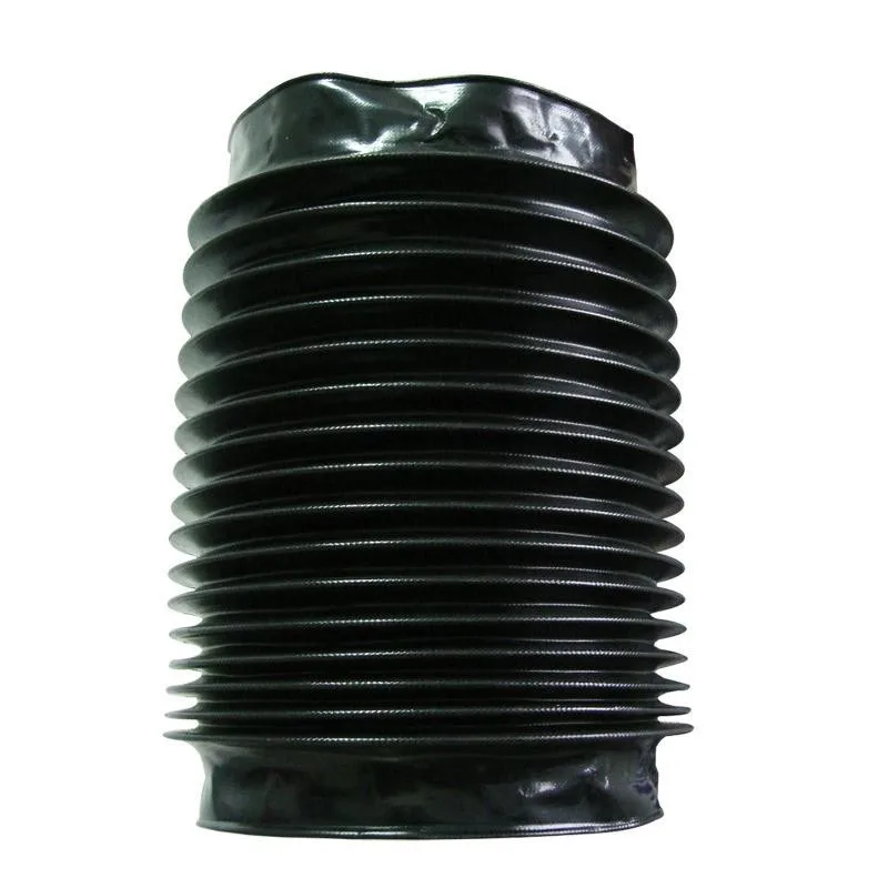 Screw Round Bellows  Flexible Rubber Boots Bellows telescopic loading bellows