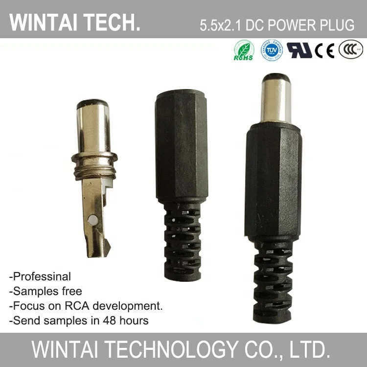 Wintai-Tech China dc plug Factory dc power plug dc male plug Manufacturer