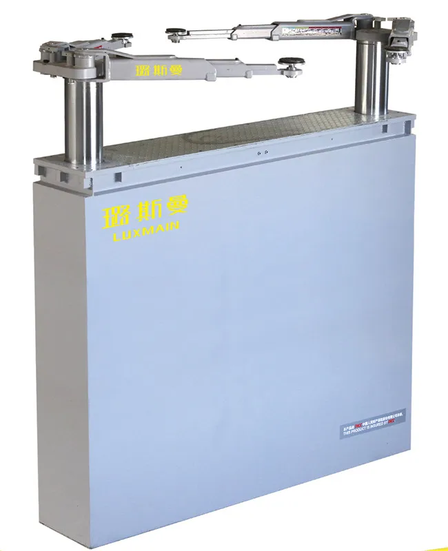 space saving in-ground lift electric hydraulic hoists PLC control underground vehicle lift