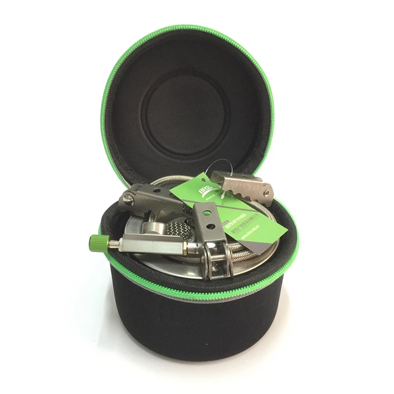 BRS Outdoor Gas Stove 4200W Power Folding Furnace Outdoor Camping Picnic Cooking Portable Gas Stove With Three Burners BRS-73