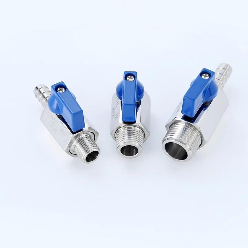 Hardware Tool Stainless Steel 304 316 Hydraulic Control Safety Mini Ball Valve