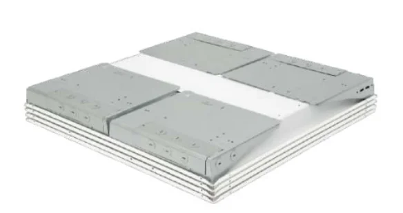 New Arrival UL ETL DLC NLC 2x2 2x4 Smart APP Remote Control LED Stackable Troffer Light