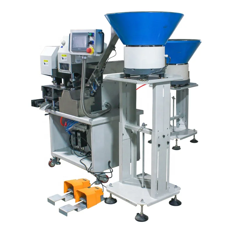 Automatic curtain ring pressing machine curtain ring riveting machine curtain making machine