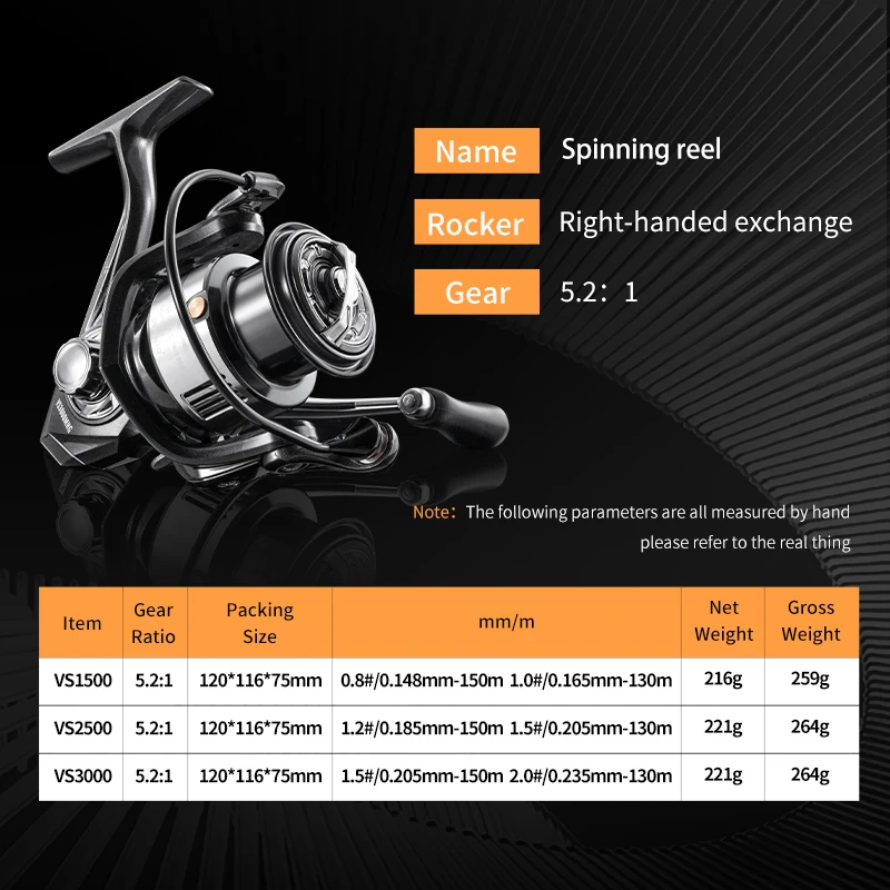 Fishing Reel Nylon Body Aluminum Fishing Tackle Deep Sea Accessories Bait  Spinning Reel for bass marlin salmon