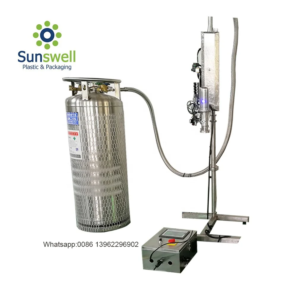 Ln2 Injection Nitrogen Dosing Machine for Bottle Liquid Production Line