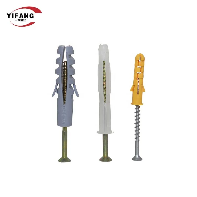 Plastic anchor plastic knot expansion anchor