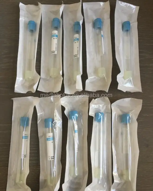 2023 PRP laboratory PRP centrifuge 10ml tube with ACD and Gel centrifuge prp tube