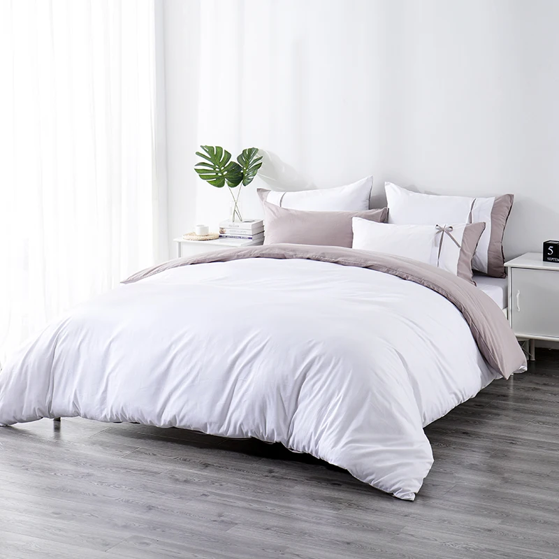  Ruikasi RKSB-0296 Wholesale 100% Cotton Fashion Bedsheet Set Duvet Cover Quilt Bed Sheet With Butterfly