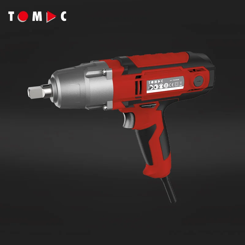 TOMAC CE Certified 230V Portable Electric Impact Wrench Forward Torque 100 Nm / Reverse Torque 350 Nm Cordless Power Tools