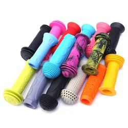 Soft and Comfortable Children Scooter Handlebar Grips Non Slip Kids Balance Bike Bicycle Grips with Safety Bar Ends