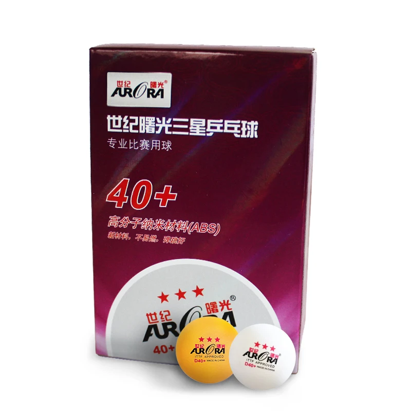 
Best quality customized ITTF approved 3 star 40mm ping pong ball abs seam table tennis balls in competition ball 