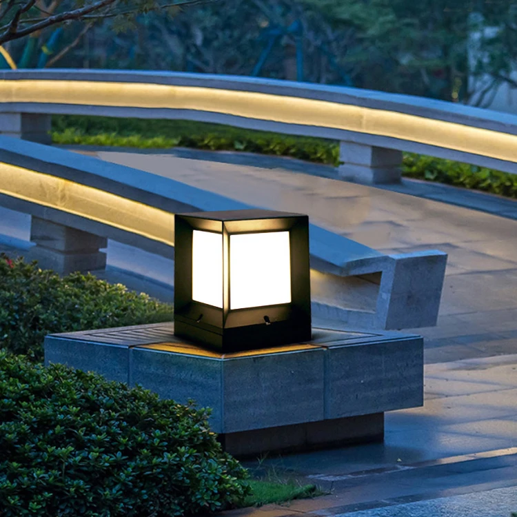 Hot Sale 6w IP65 Popular Design Solar Garden Lighting Home And Garden Decor Lamp Outdoor Solar Lantern