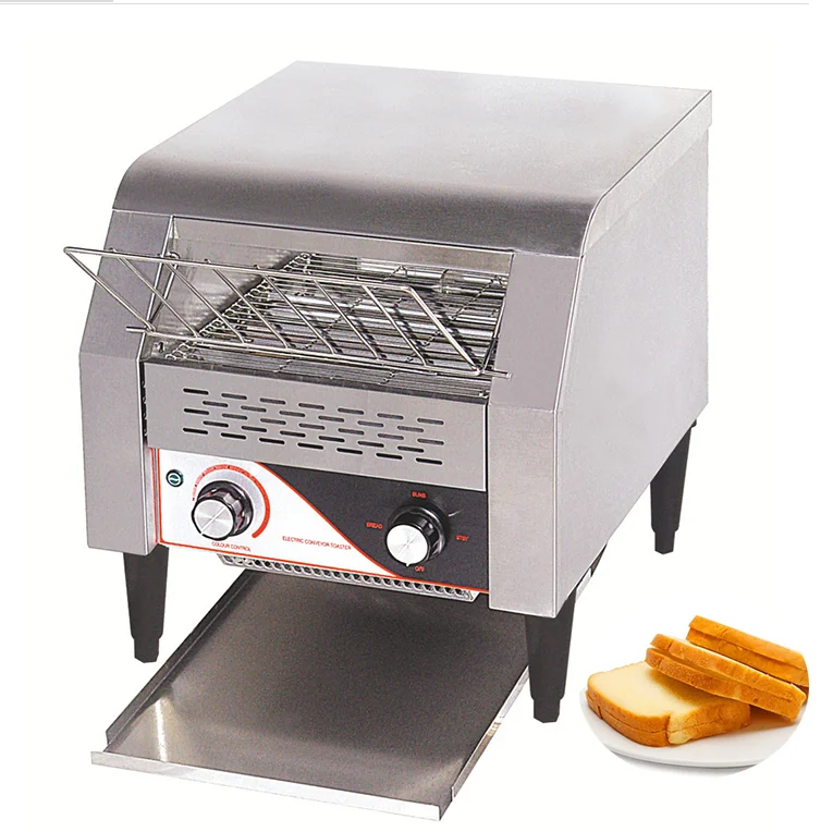 Fast Food Restaurant Electric Hamburger Bun Toaster Bread Heating Machine