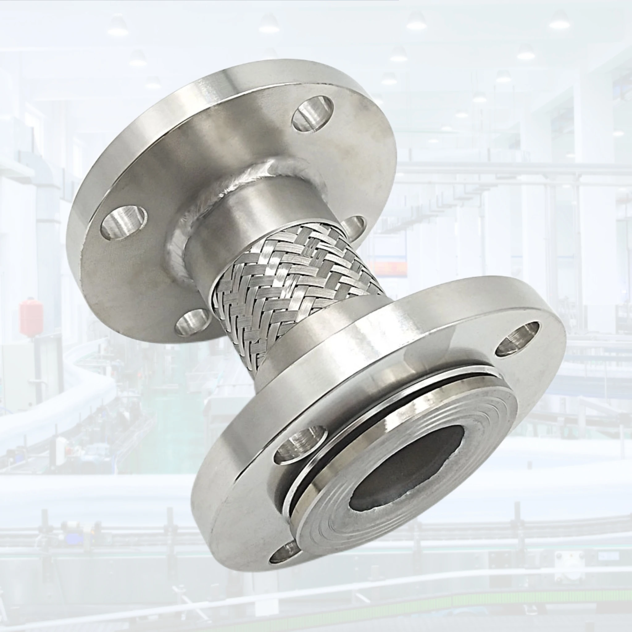 Universal flexible corrugated stainless steel braided metal reinforced hose customized Flexible metal hose