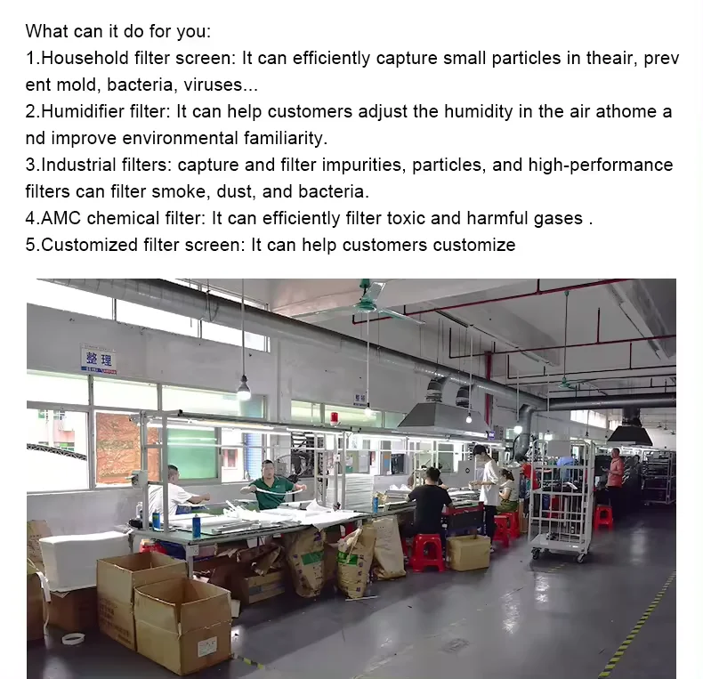 Wholesale Price Metal Frame Air Filter High Efficiency Industrial Air Filter