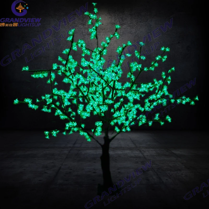 CE Rohs Outdoor Artificial Decoration 3m 5m Lighted LED Cherry Blossom Tree