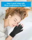 Reusable Therapy Adjustable Hot Cold Wrist Strap Hand Finger Compression Ice Glove For arthritis Pain Relief