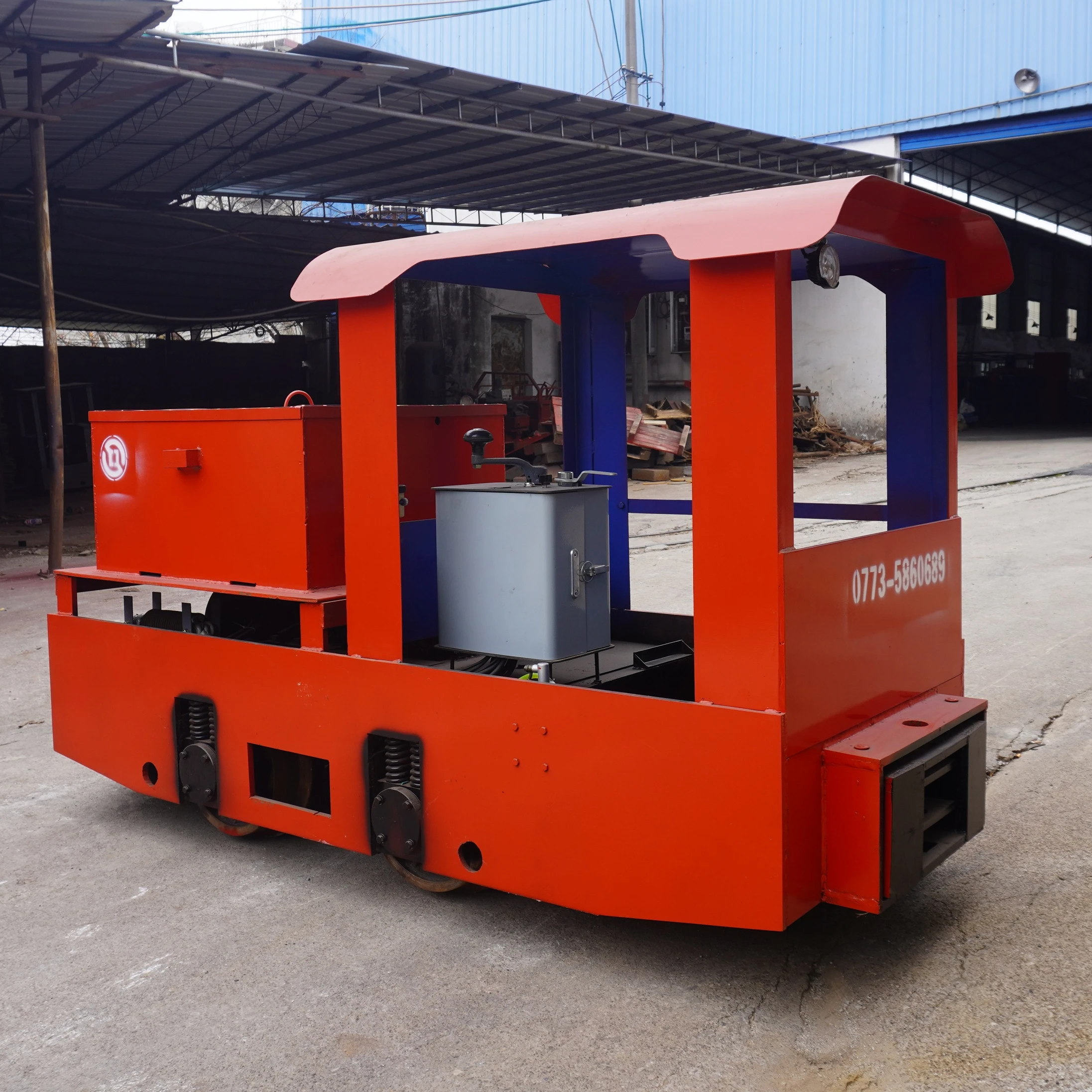 
CTY2.5 Tons Narrow Gauge Battery Operation Electric Locomotive For Coal Mine Diamond Gold Jade Iron Mine Vehicle Equipment 