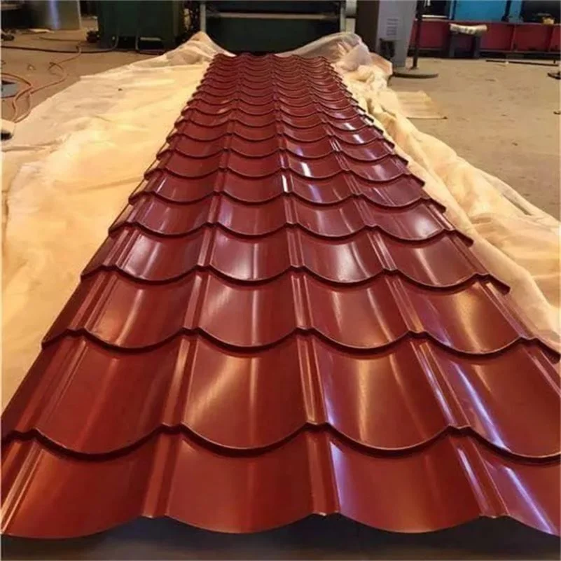 Color Roof Galvanized Steel Sheet For Steel Roofing 10mm Thick Steel Plate Roofing Sheets Prices