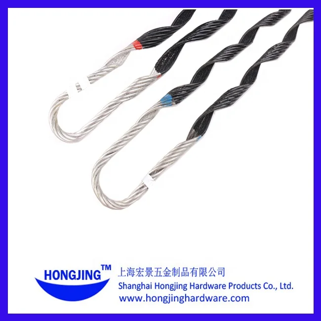 High Quality Preformed Neoprene Coated Dead End Guy Grip