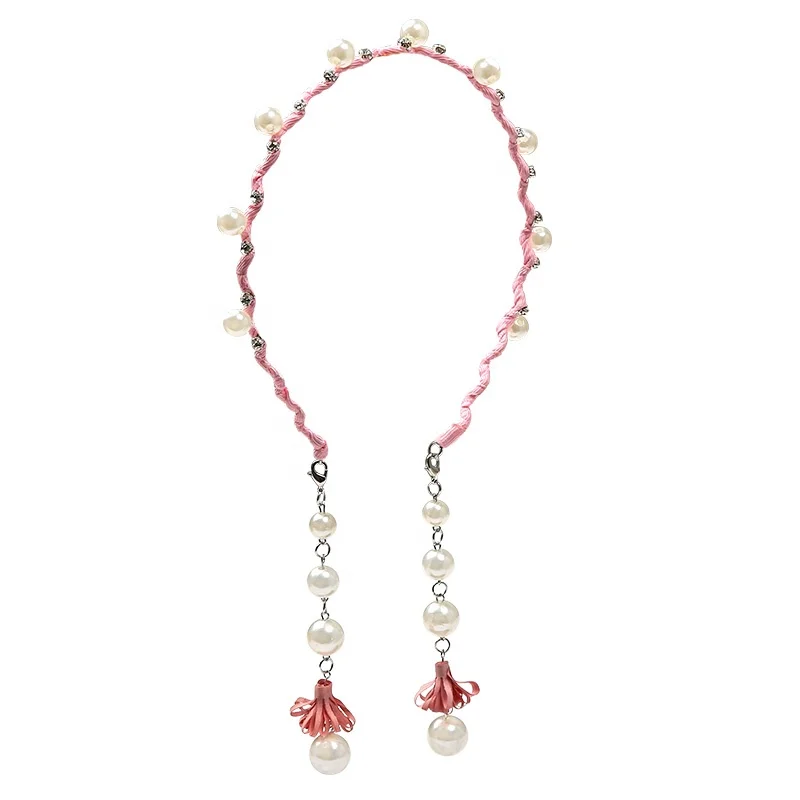 Children Lovely Princess Baby Student Girl Non Slip Pearl Tassels
