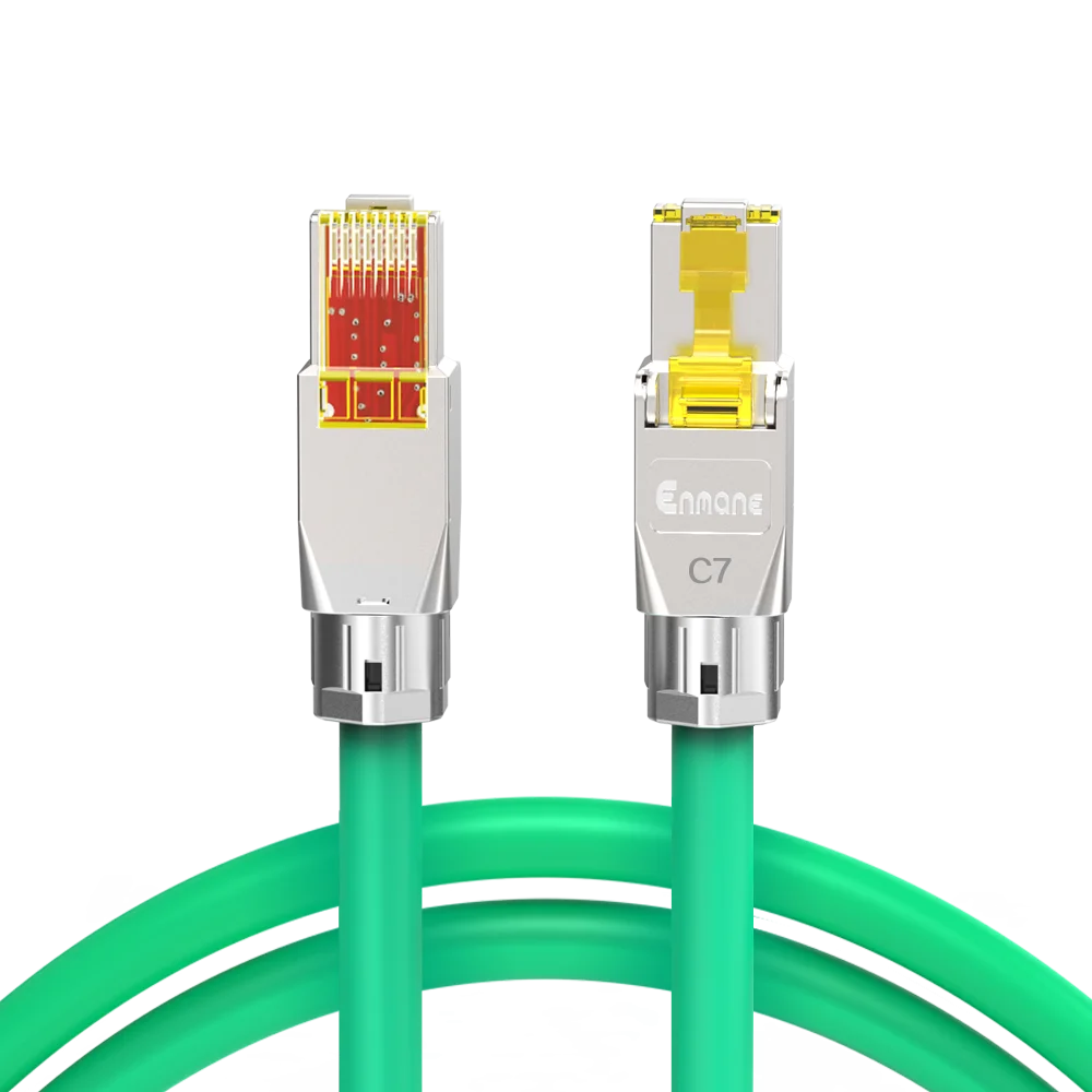 Cat8 Ethernet Cable Double Shielded STP 40 Gigabit 2000MHz Cat 8Premium High Speed Network Cable communication cables
