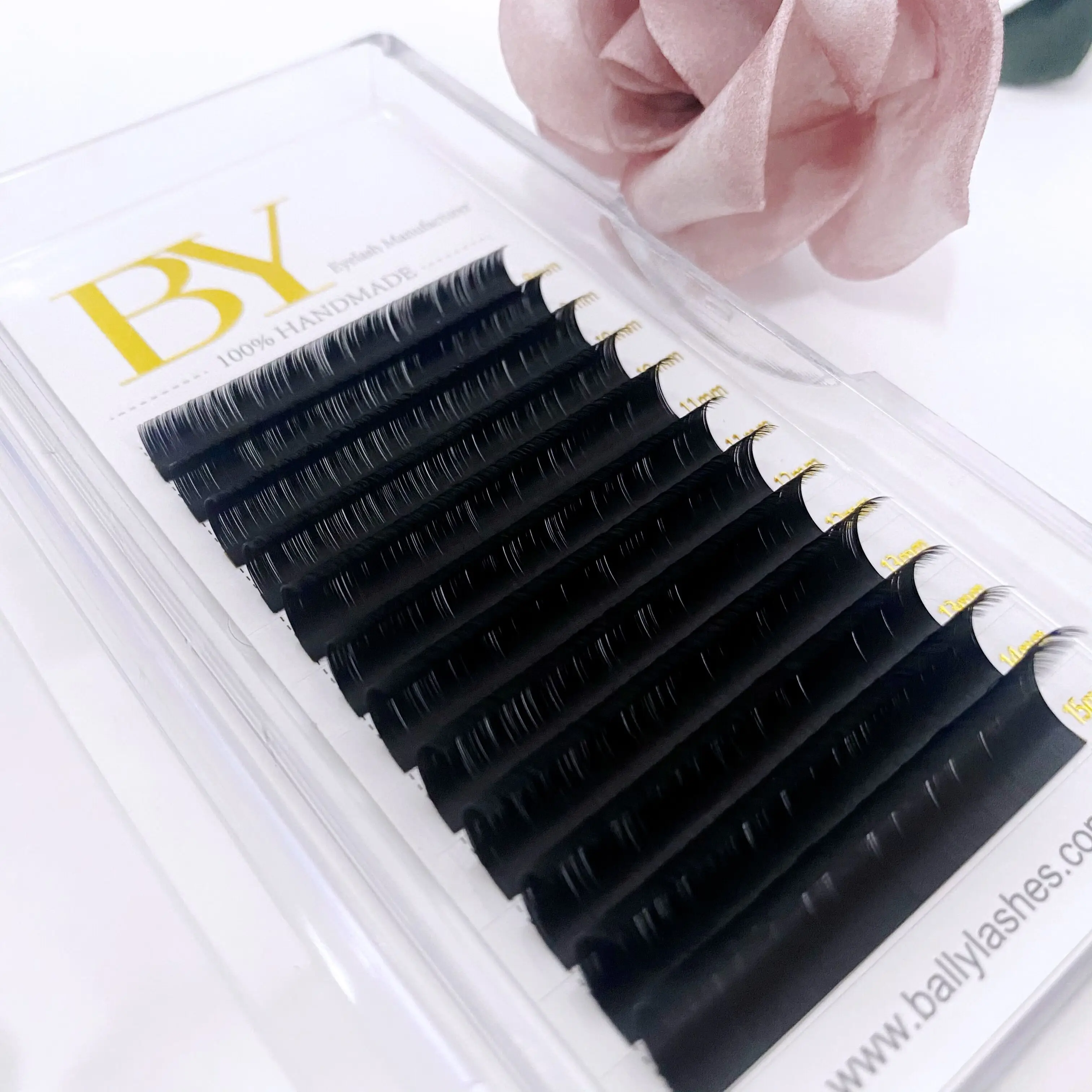 Factory Price  Lashes extensions ellipse 0.15 0.20 8-18mm Flat Lash tech supplies Eyelash extension supplies private label