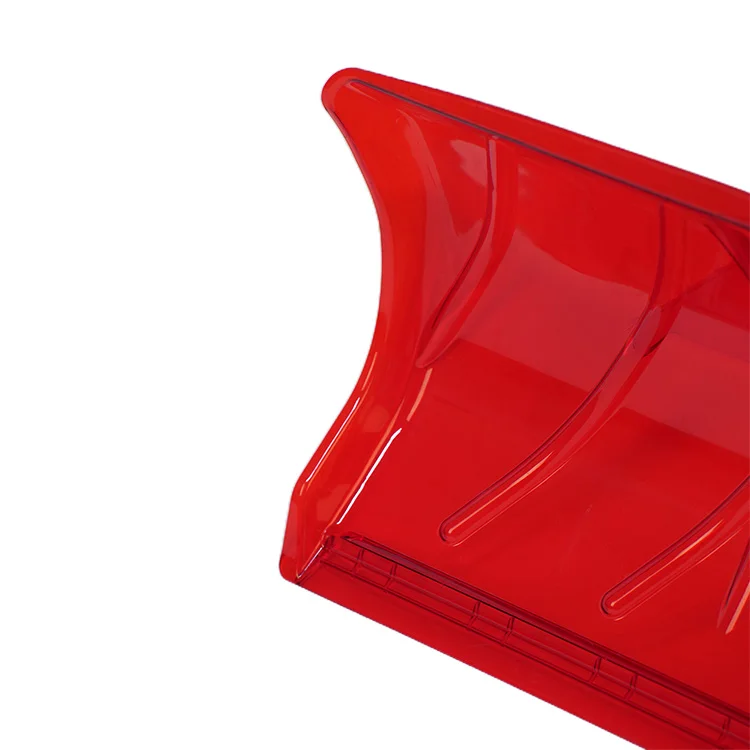 
Plastic Snow Shovel Snow removal Snow Pusher with Aluminum handle and D grip Suitable for Driveway or Pavement Clearing 17IN 