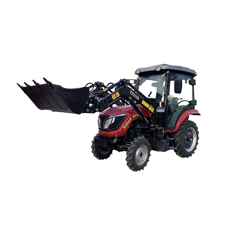 shuttle shift yto diesel engine hydraulic pump 25hp 4wd mini cab tractors hot selling in romania with COC certification