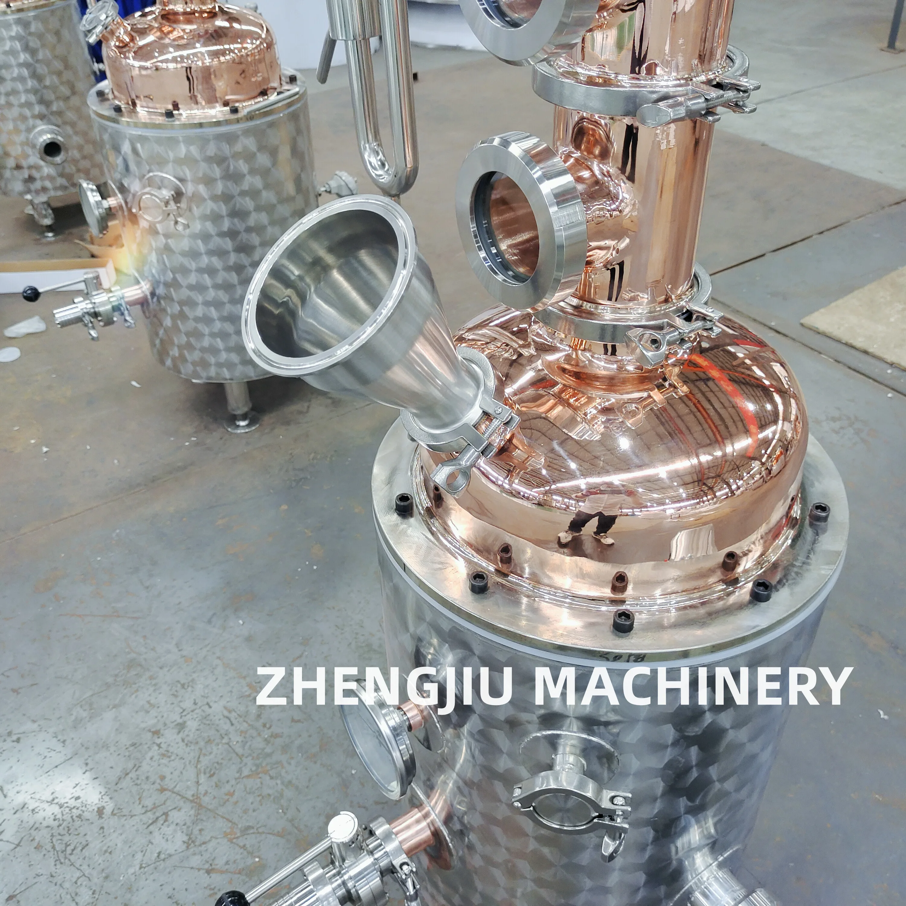 Alcohol Distiller Boiler Wine Distillation Equipment Mini Distilling Machine