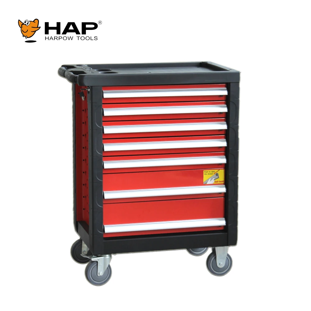 Профессиональный ящик для инструментов на заказ тележка с 7 ящиками