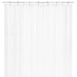 Waterproof shower curtain set  high quality transparent Eco Friendly EVA shower curtain