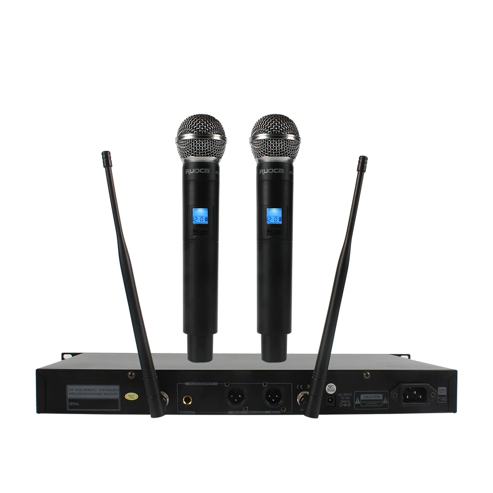 RC-U8030 New professional wireless recharge battery portable UHF Wireless Microphone