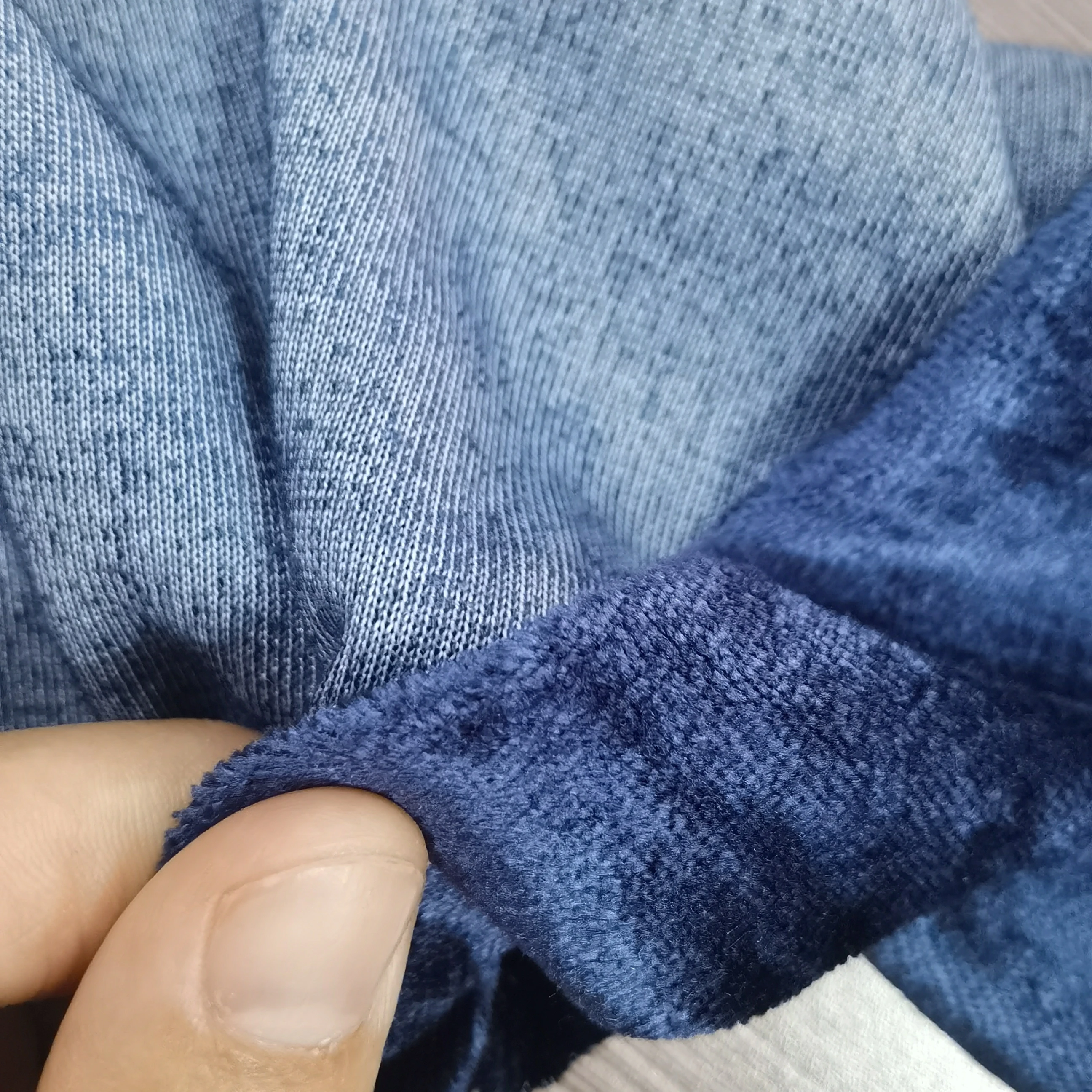 BEIYING 280gsm smooth and soft warm bamboo  viscose velvet dance dress fabric