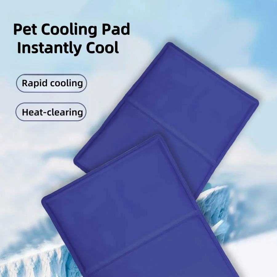 Cooling and Heating Gel Mat for Children Summer Ice Pack Non-Toxic and Durable Keeps Pets Cool